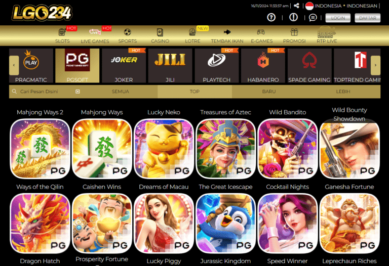 Slot PG Soft: Provider Terbaru yang Wajib Kamu Dicoba